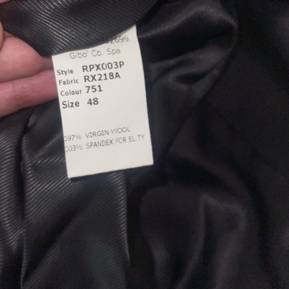 NWT Antonio Marras virgin wool blazer grey large 10 - Picture 11 of 16